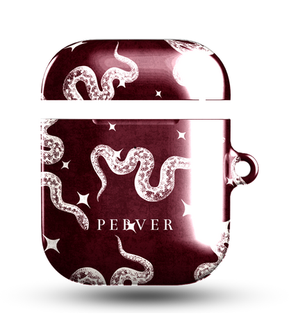 RedMoon | AirPods Case Accessories PEBVER. AirPods Gen 1 White Glossy