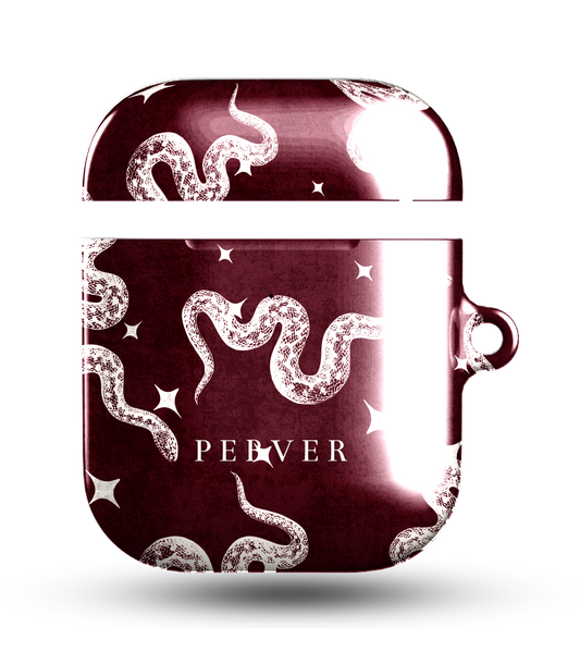 RedMoon | AirPods Case Accessories PEBVER. AirPods Gen 1 White Glossy