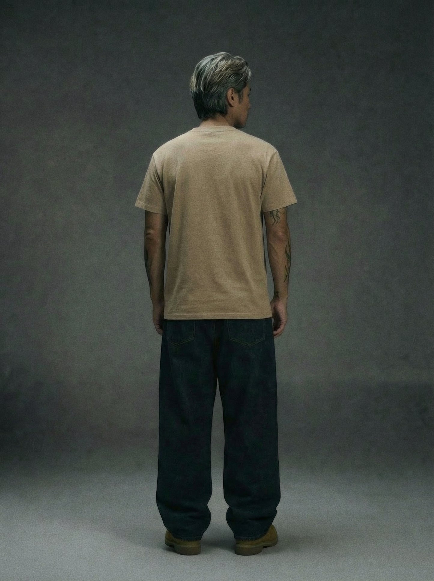 Basics Beige T-Shirt PEBVER.