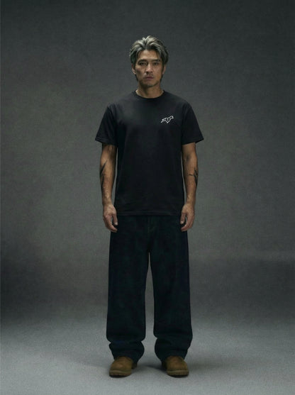 Basics Black T-Shirt PEBVER. S