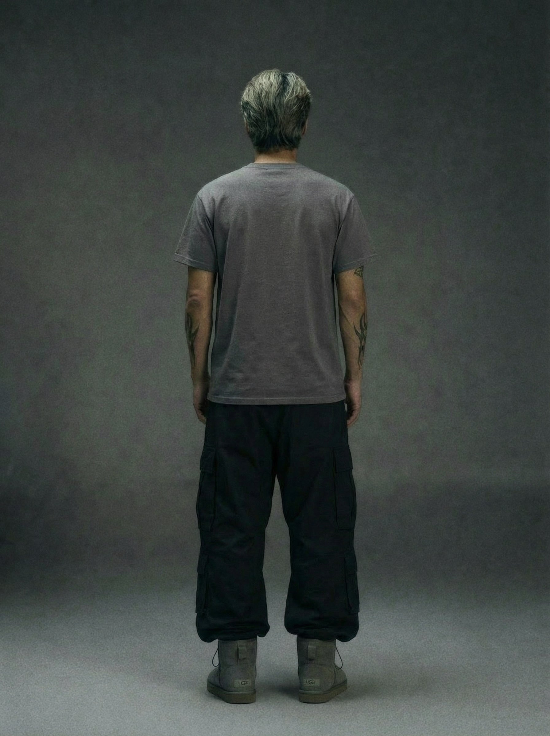 Basics Gray T-Shirt PEBVER.