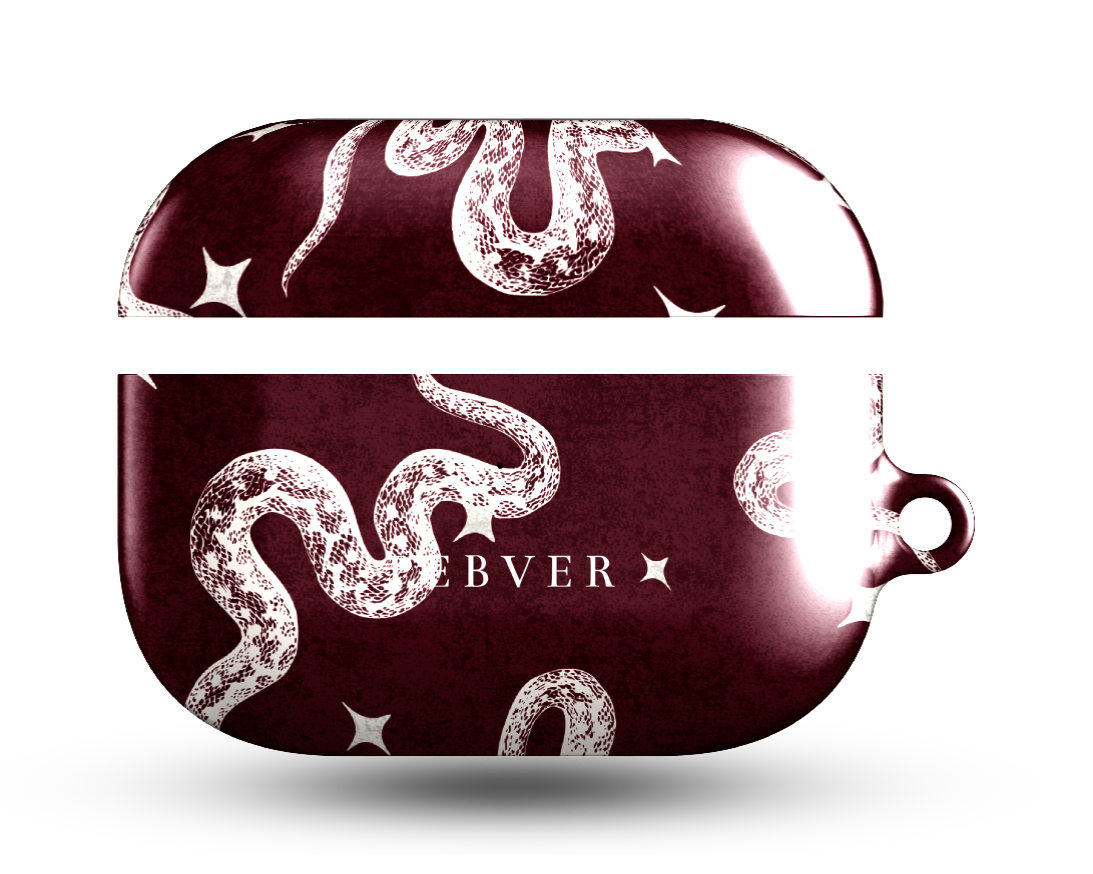 RedMoon | AirPods Case Accessories PEBVER. AirPods Pro Gen 1 White Glossy