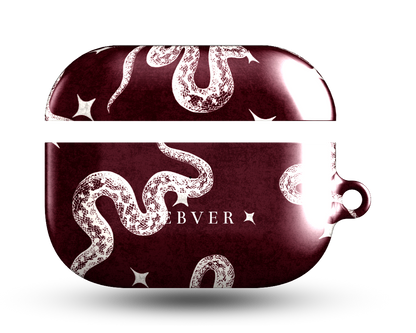 RedMoon | AirPods Case Accessories PEBVER. AirPods Pro Gen 1 White Glossy