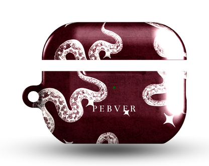 RedMoon | AirPods Case Accessories PEBVER. AirPods Pro Gen 2 White Glossy