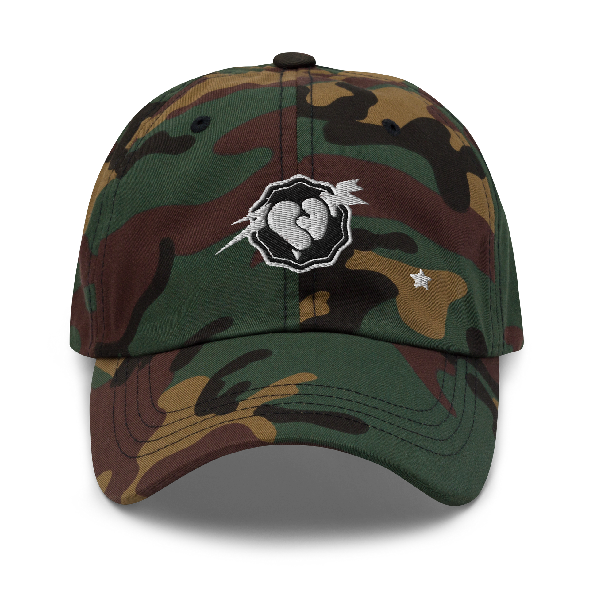 Iconic | Classic Cap PEBVER. Green Camo