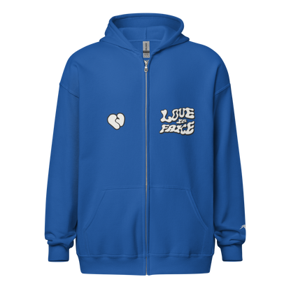 Love Is Fake | Zip PEBVER. Royal S